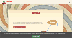 Desktop Screenshot of hussiten-kirschfest.de