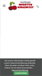 Mobile Screenshot of hussiten-kirschfest.de